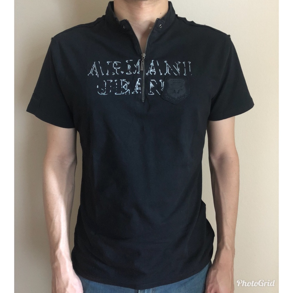 Armani Jeans Men’s black shirt